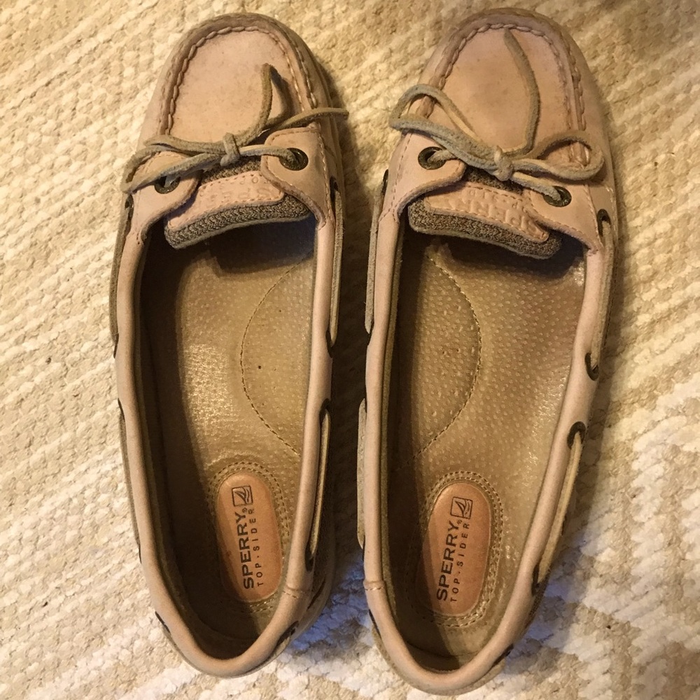 Light Pink Sperry Top-Siders